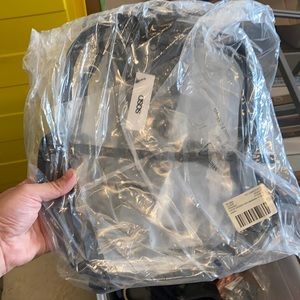 ASOS clear backpack